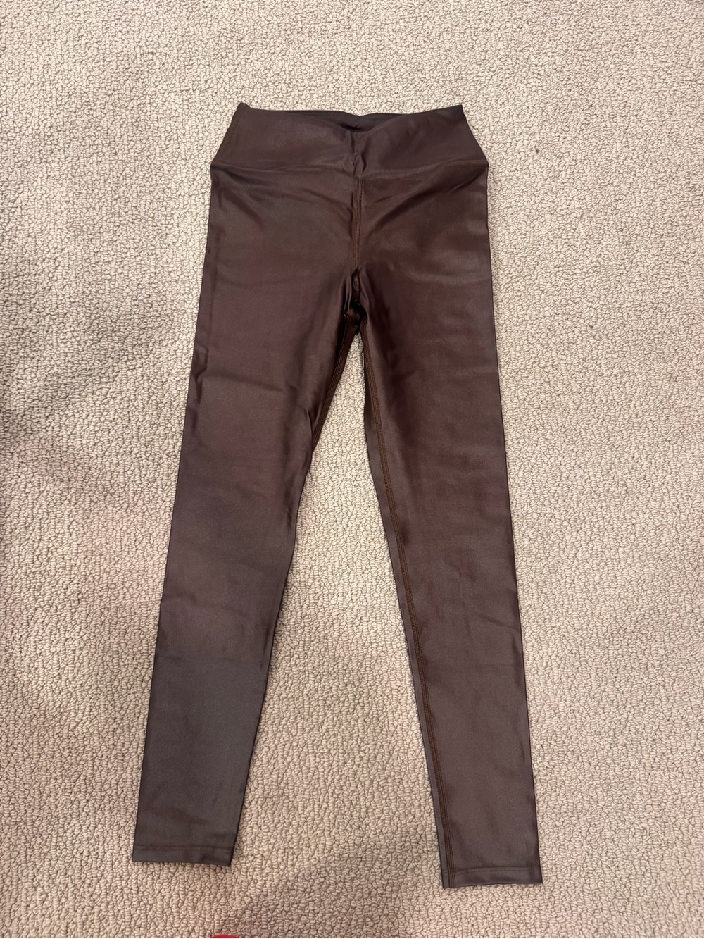Noli Black High-Waist liquid leggings